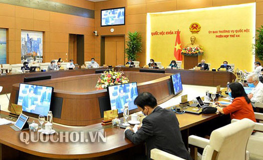 Khai mạc Phiên họp 45 của Ủy ban Thường vụ Quốc hội